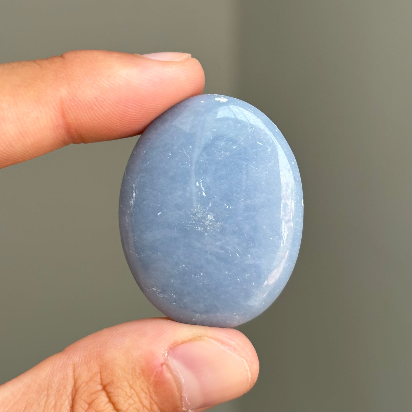 angelite cabochon