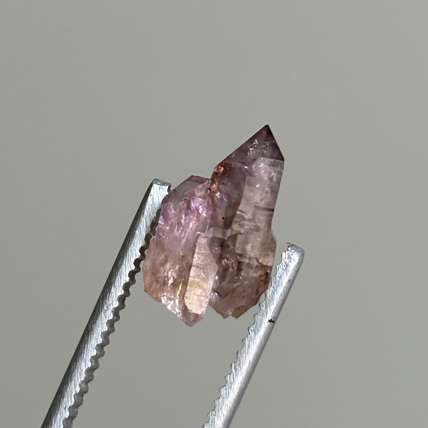 raw herkimer amethyst