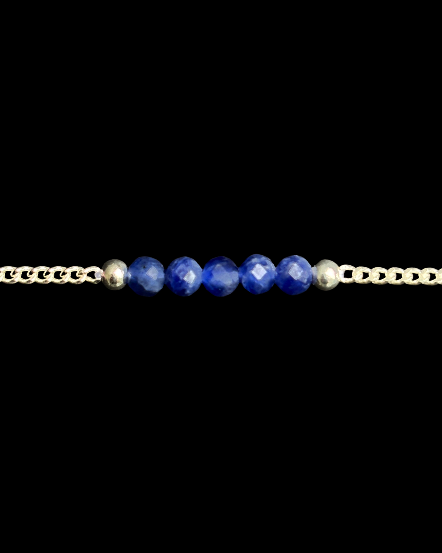 SODALITA PULSERA PLATA