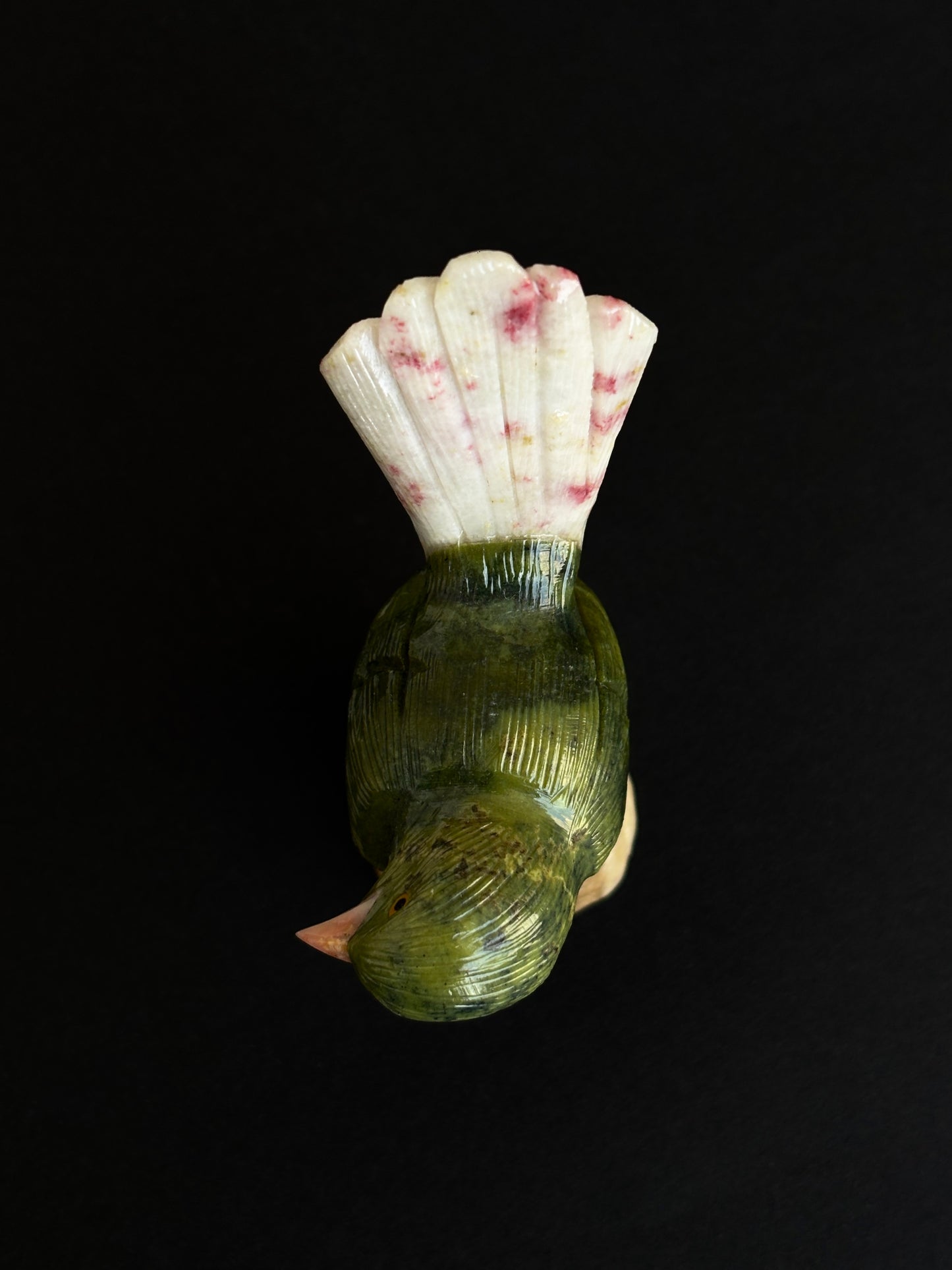 SERPENTINA, CINABRITA, ÓPALO ROSA PÁJARO (XL)