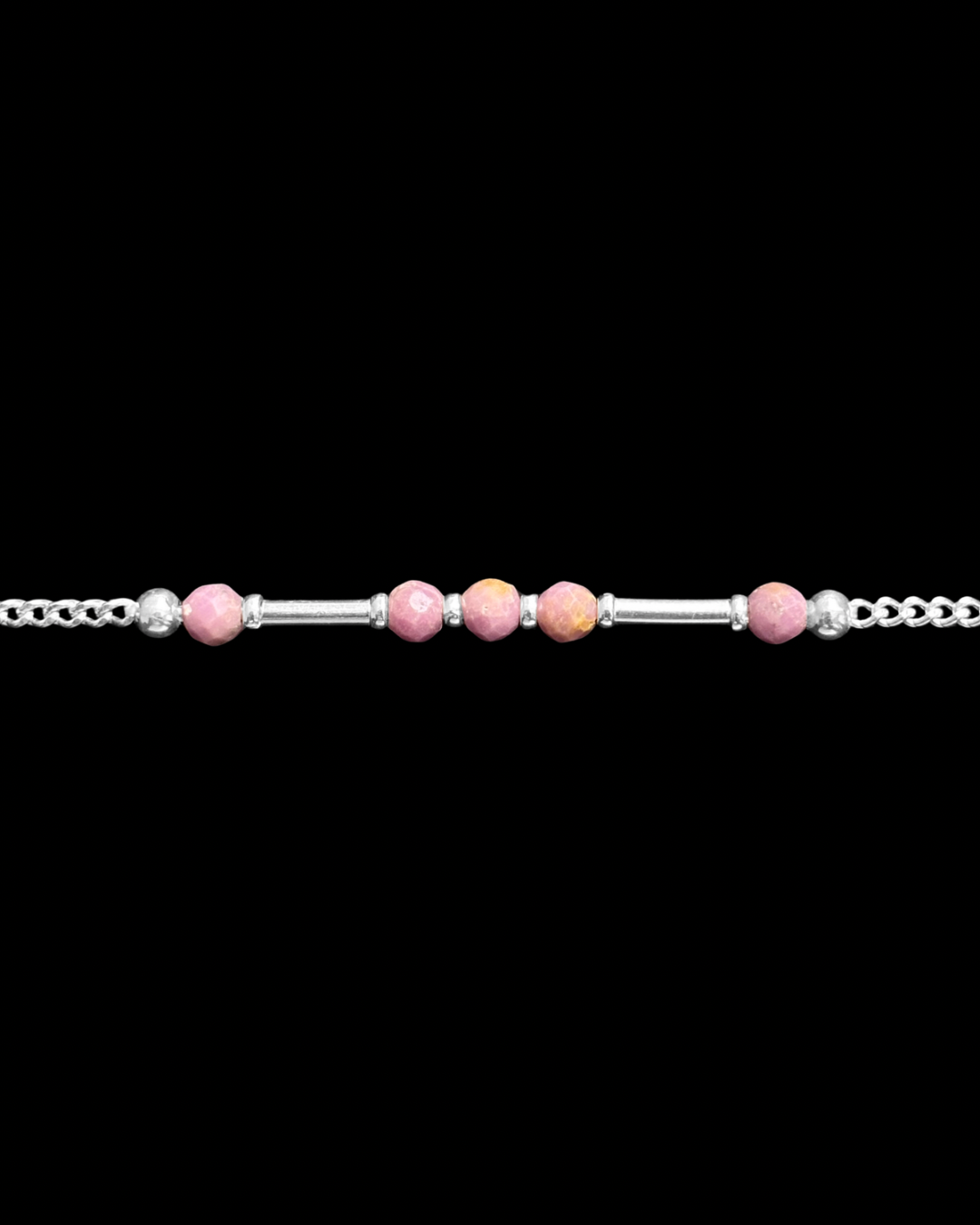 FOSFOSIDERITA PULSERA PLATA
