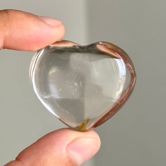 crystal quartz heart