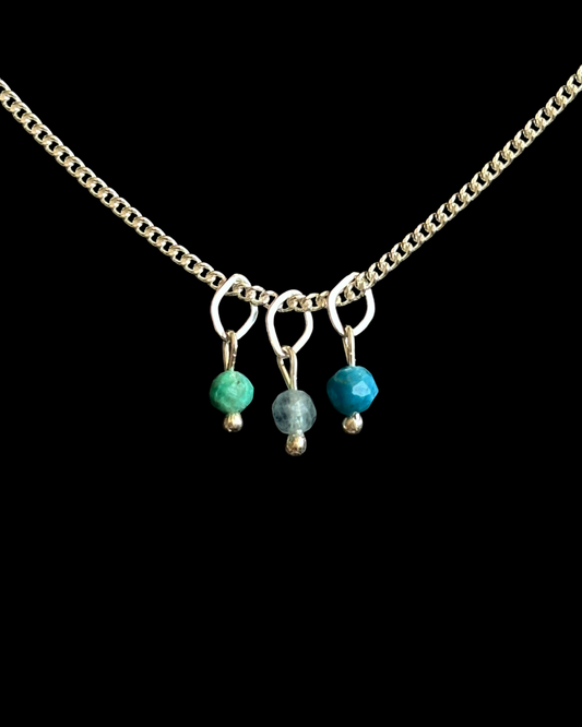 GÉMINIS COLLAR PLATA