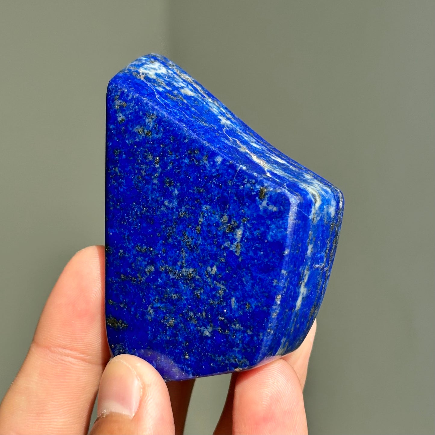 polished lapis lazuli