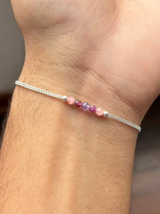 SAGITARIO PULSERA PLATA