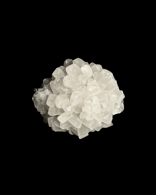 CALCITA CLARA HEXAGONAL Y PIRITA (M)