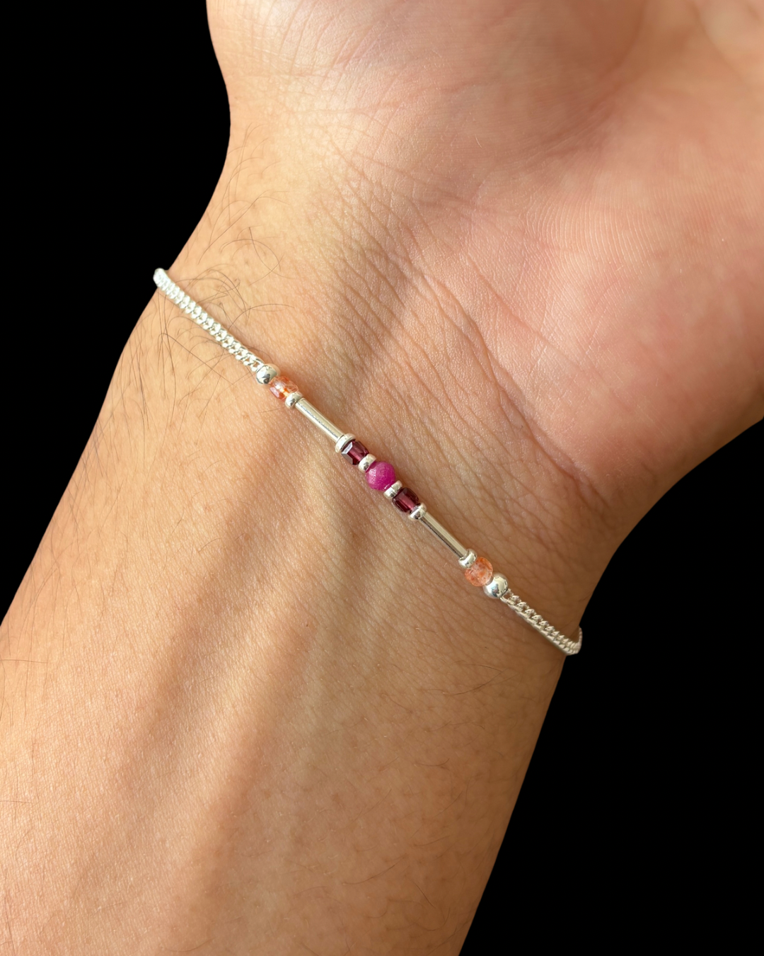 ARIES PULSERA PLATA