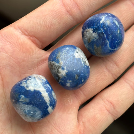 polished lapis lazuli