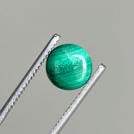 malachite cabochon