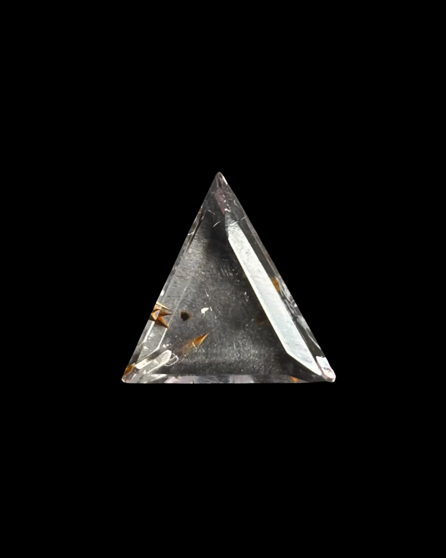 AMATISTA INCLUSIÓN GOETHITA TRIANGULAR (S)