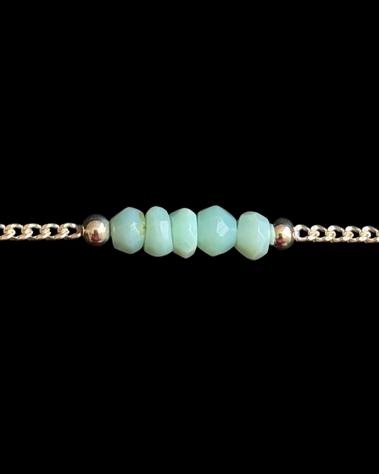 ÓPALO ANDINO PULSERA PLATA