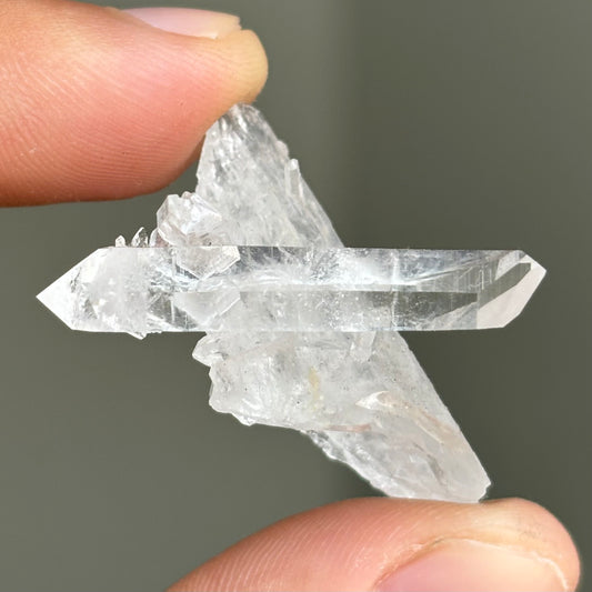 doubly terminated crystal quartz