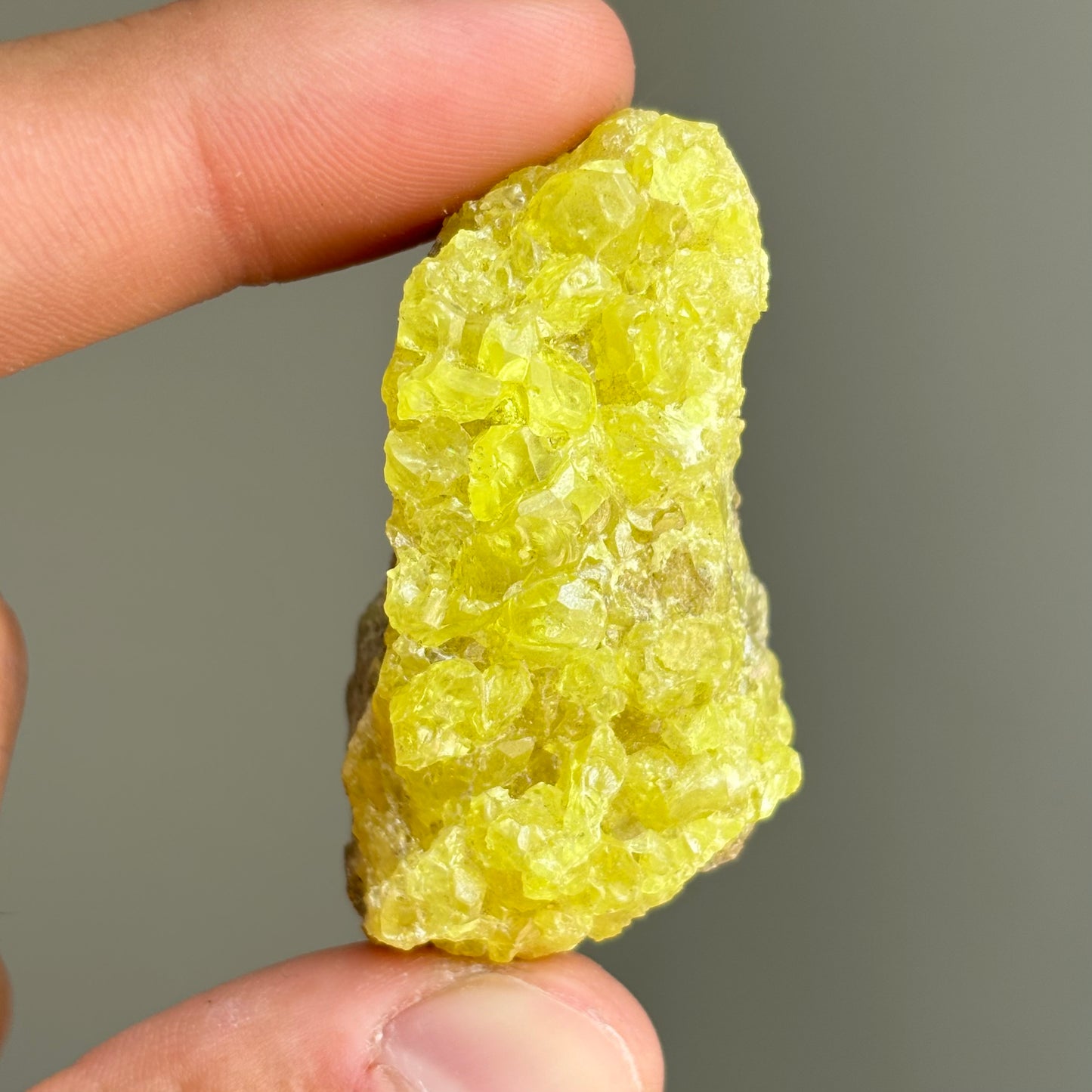 crystallized sulfur