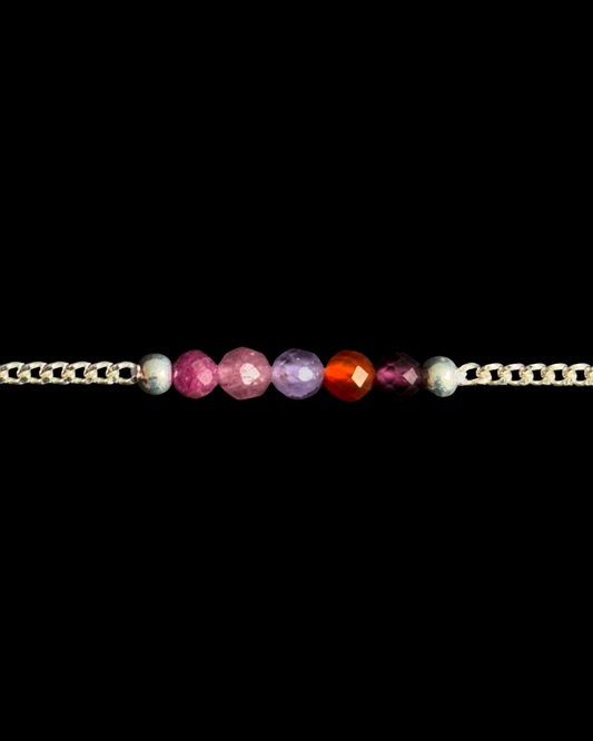 ARIES PULSERA PLATA