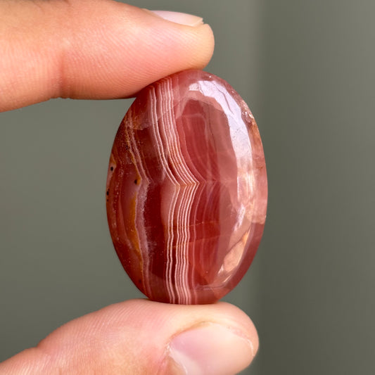 rhodochrosite cabochon