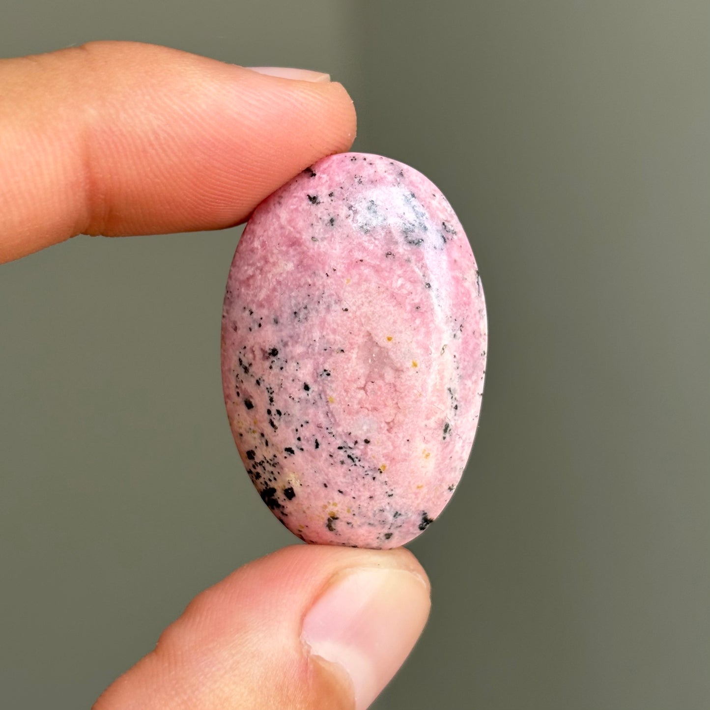 rhodonite cabochon